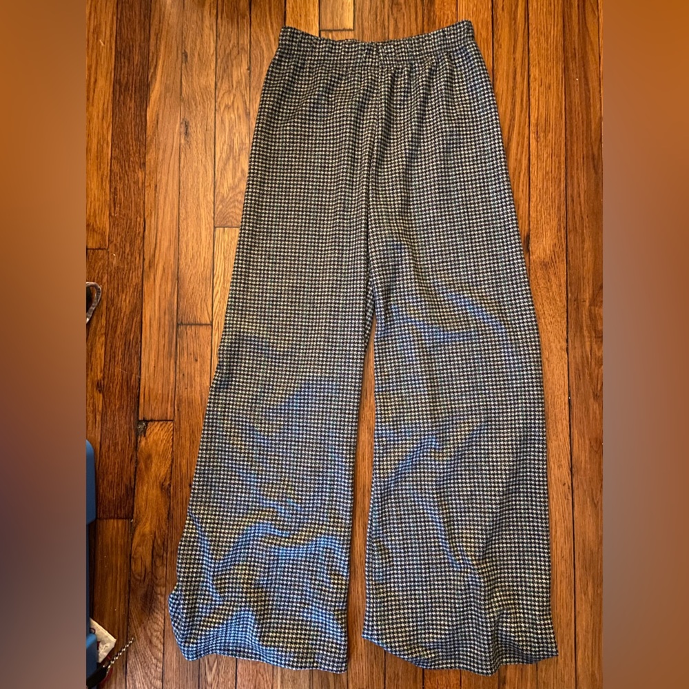 Chevron Plaid Flair Pants